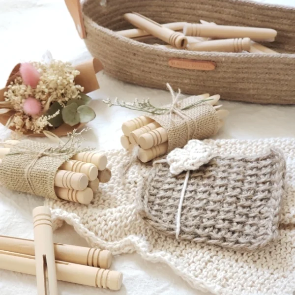 Pinzas de madera - LIZ - Imagen 2