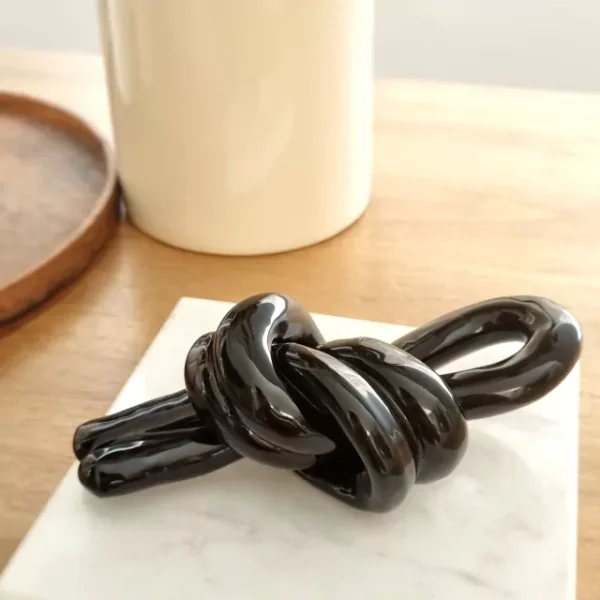 NUDO - CERAMICA NEGRO - Imagen 2